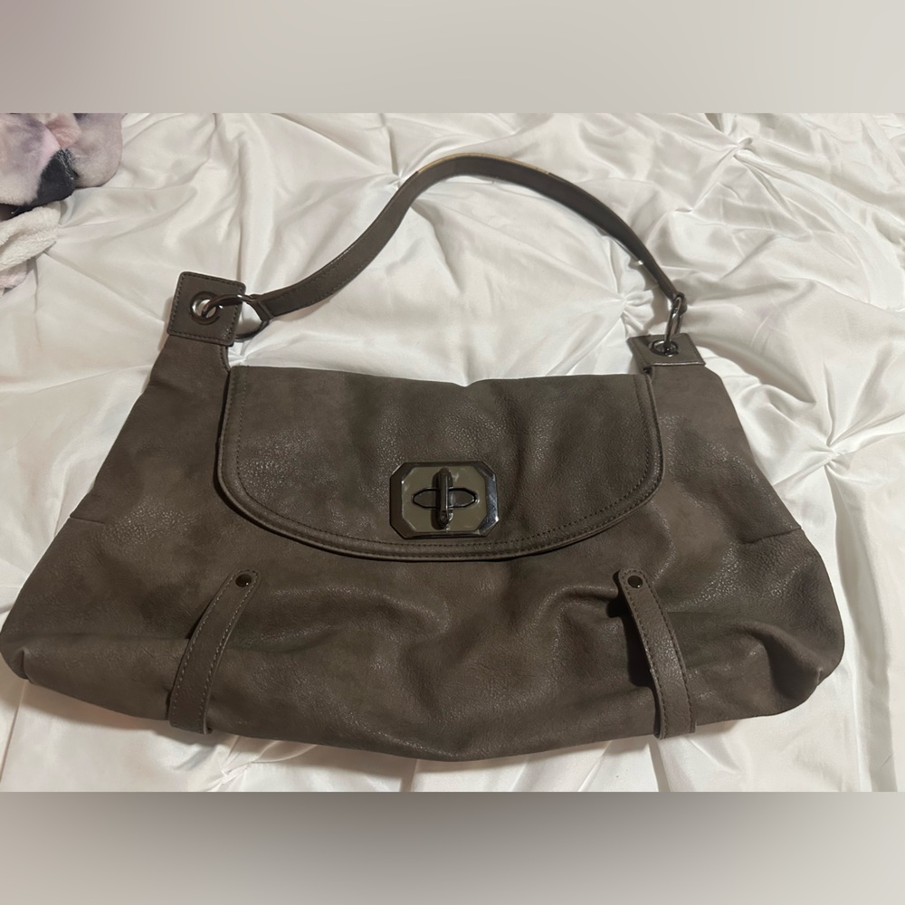 Kate Landry Taupe and Brown Interior Bag